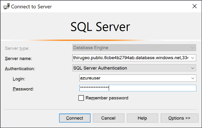 How To Connect Azure Managed Sql Instance Using Ssms